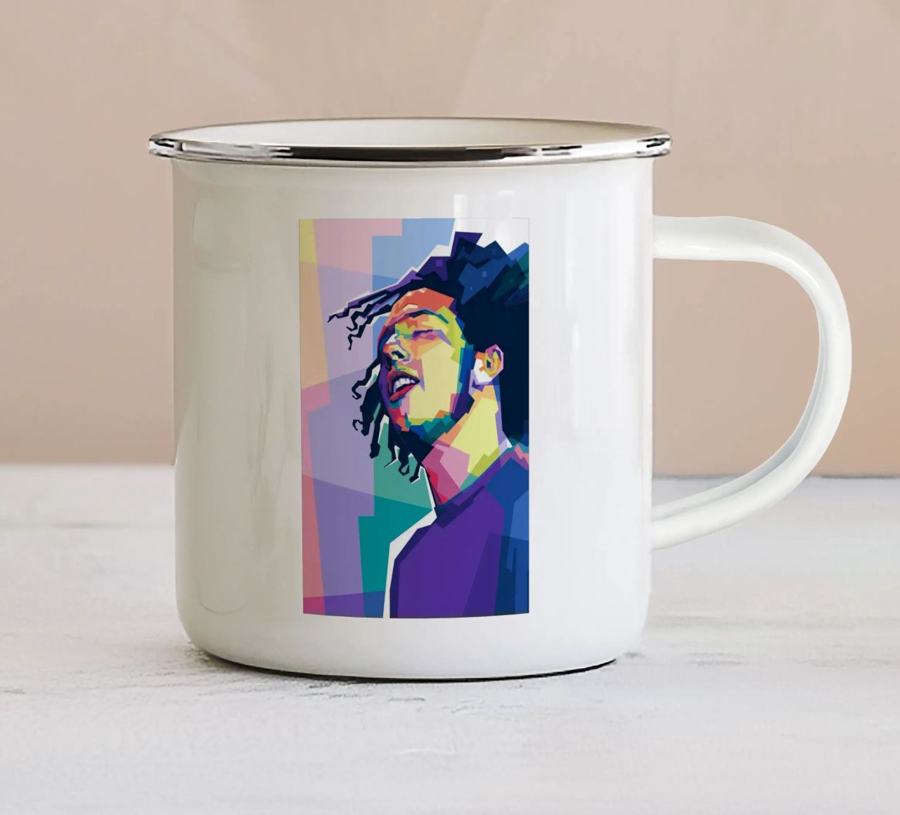 ZDLR in WPAP tazza in smalto da Alkahfsmart