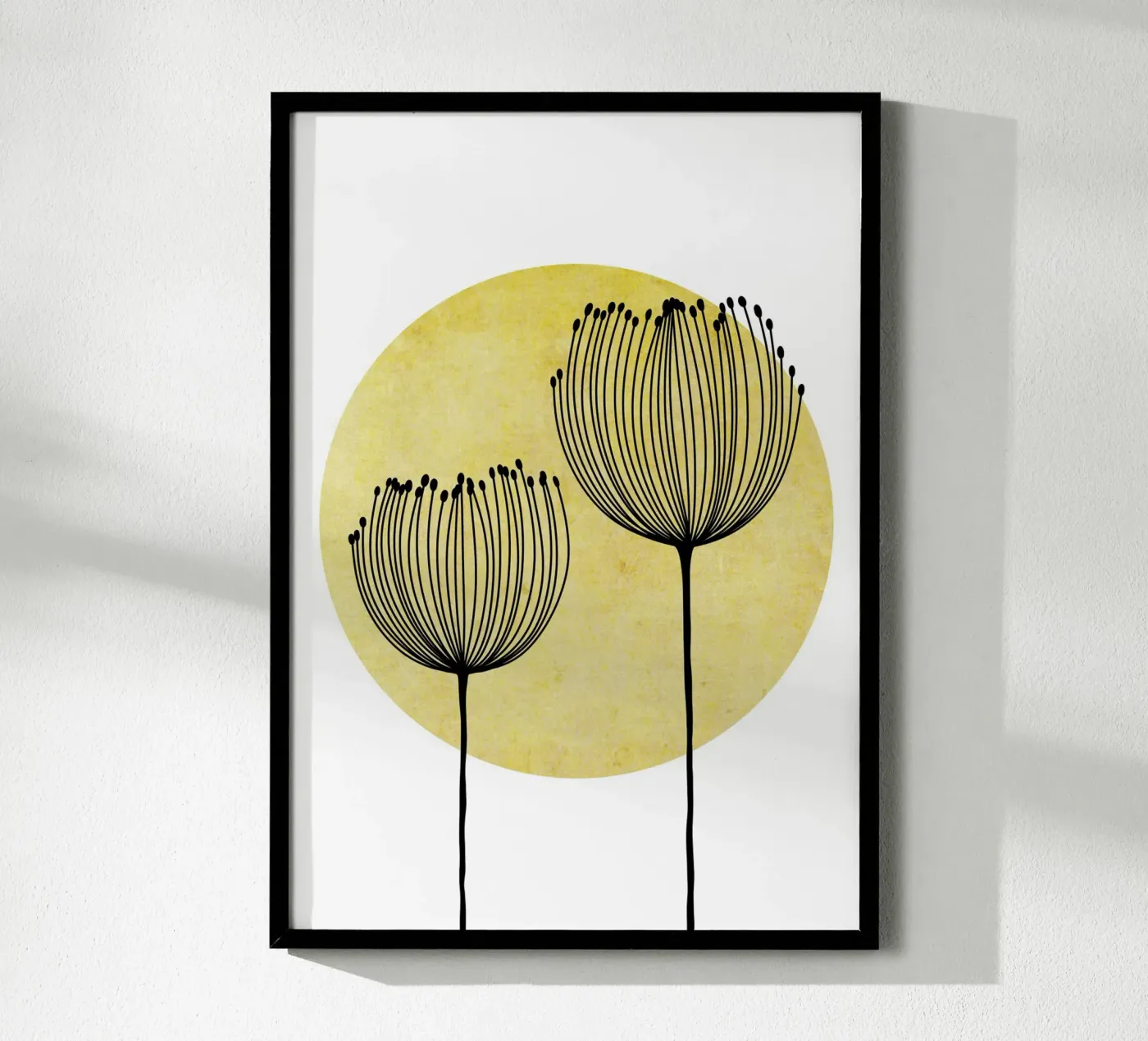 Wildflower sun poster da BAINAI