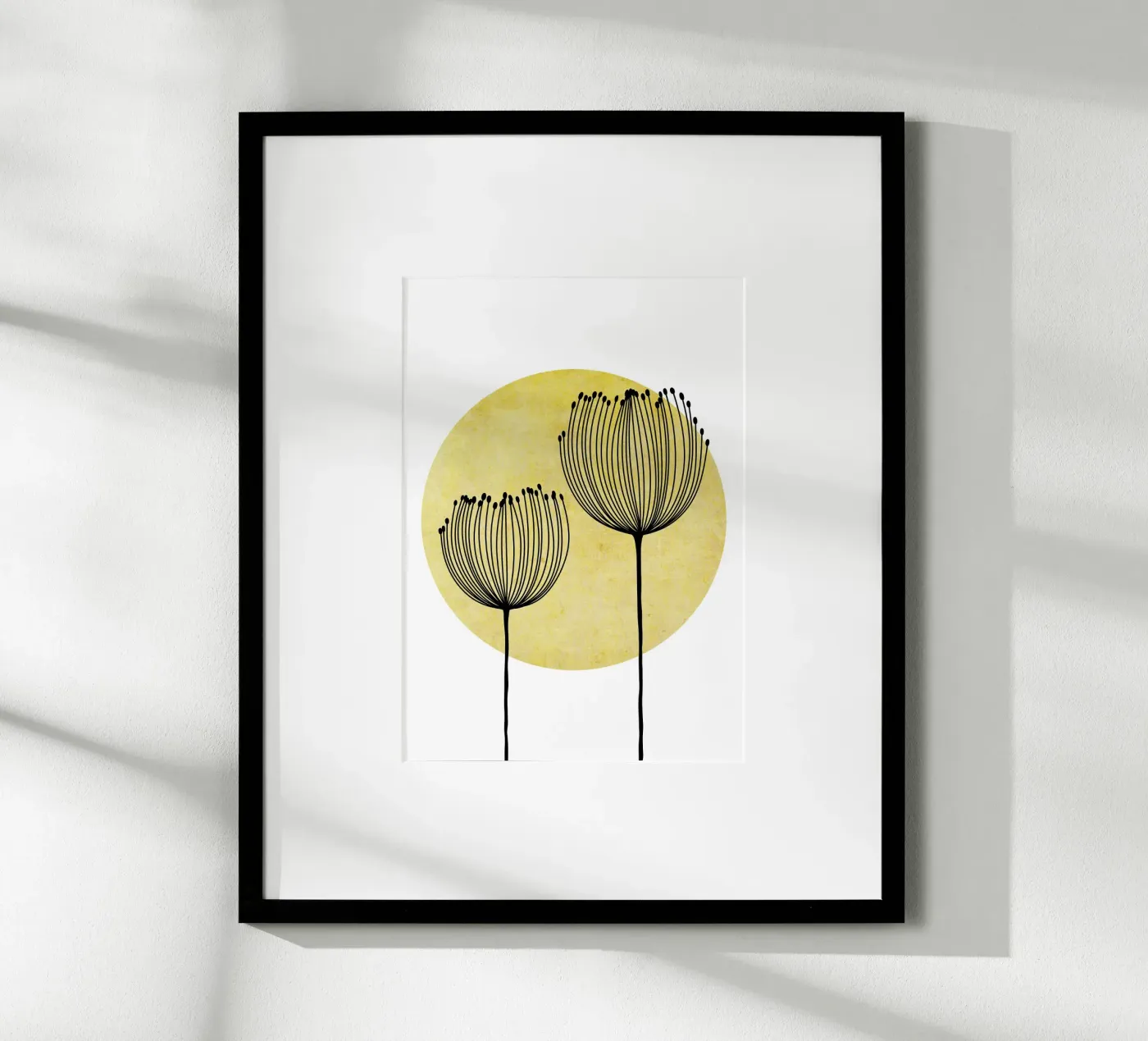 Wildflower sun poster da BAINAI