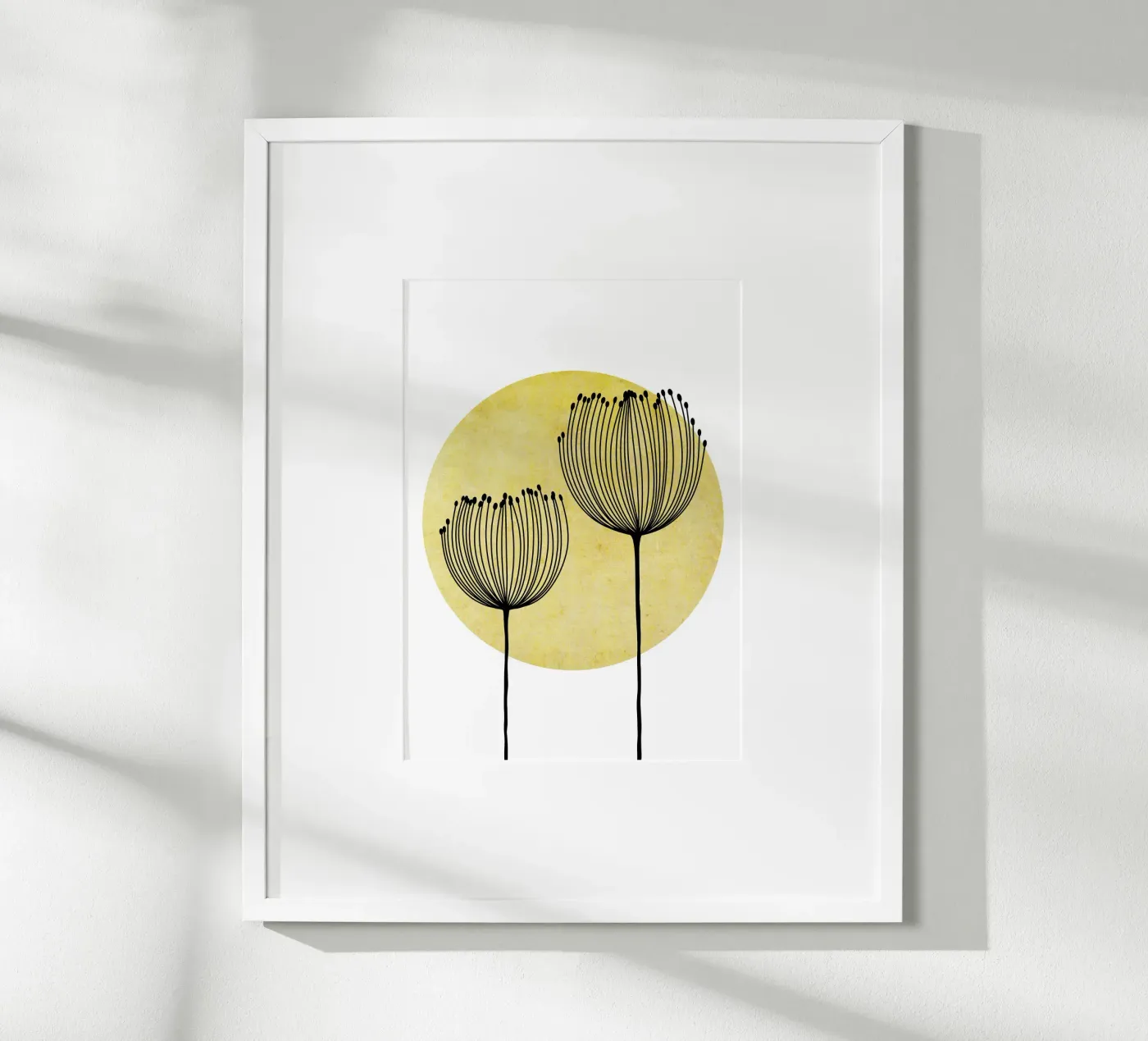 Wildflower sun poster da BAINAI