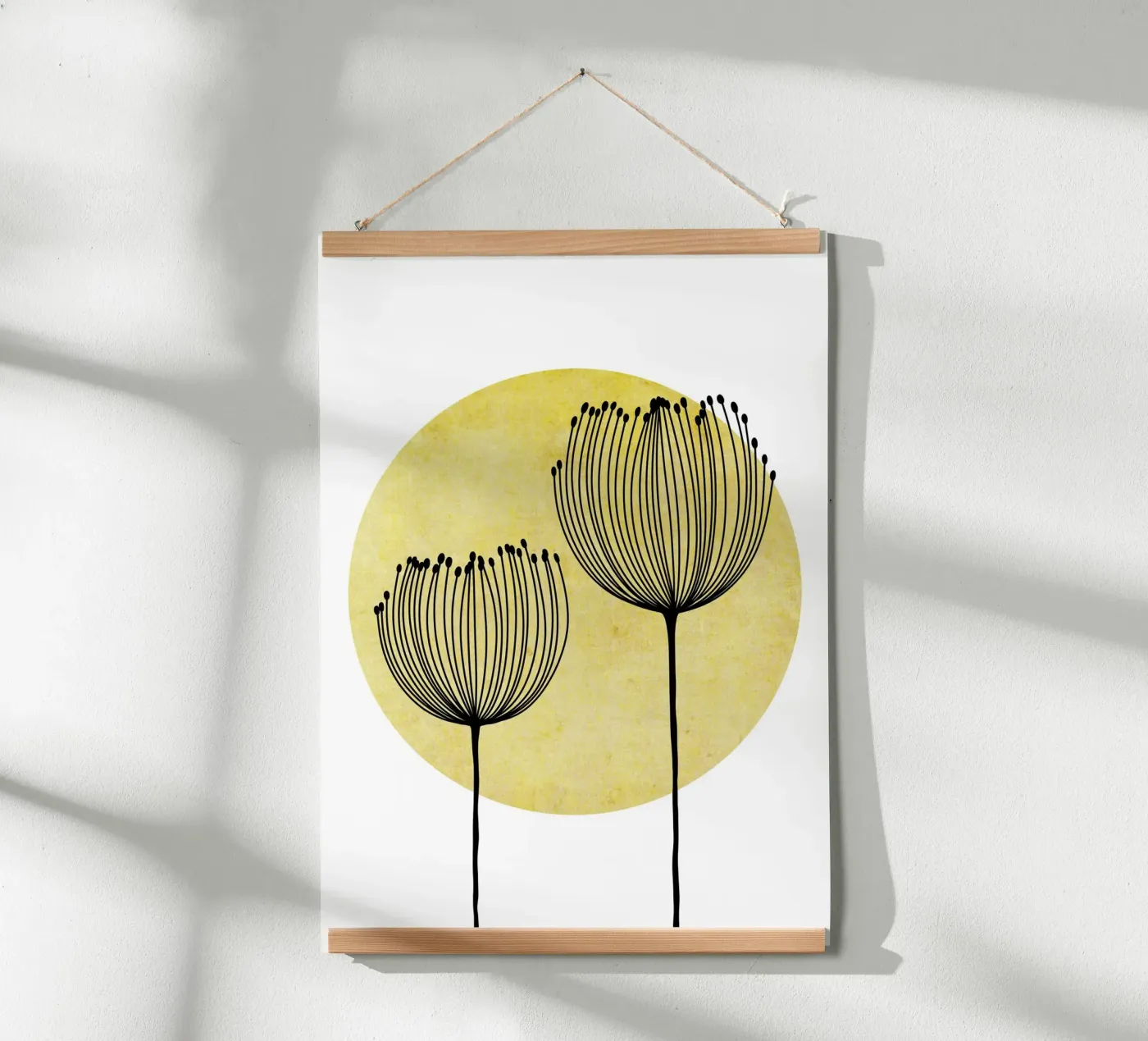 Wildflower sun poster da BAINAI