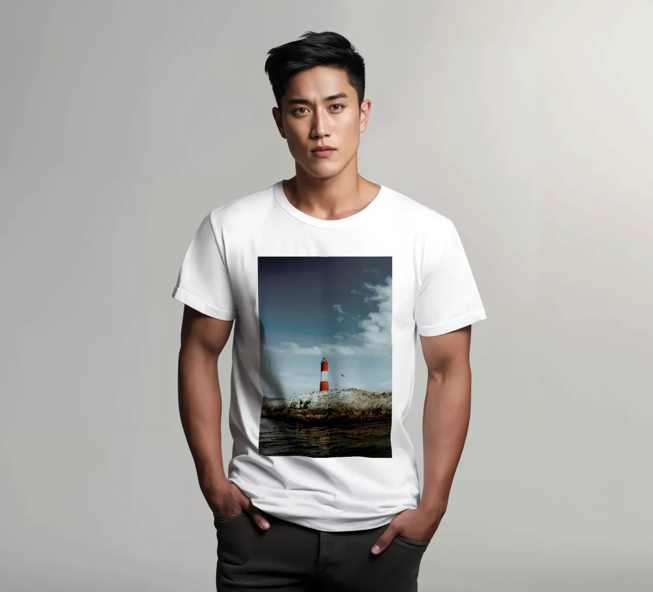To The Lighthouse by @KevinZaouali t-shirt da EyeEm Mobile GmbH