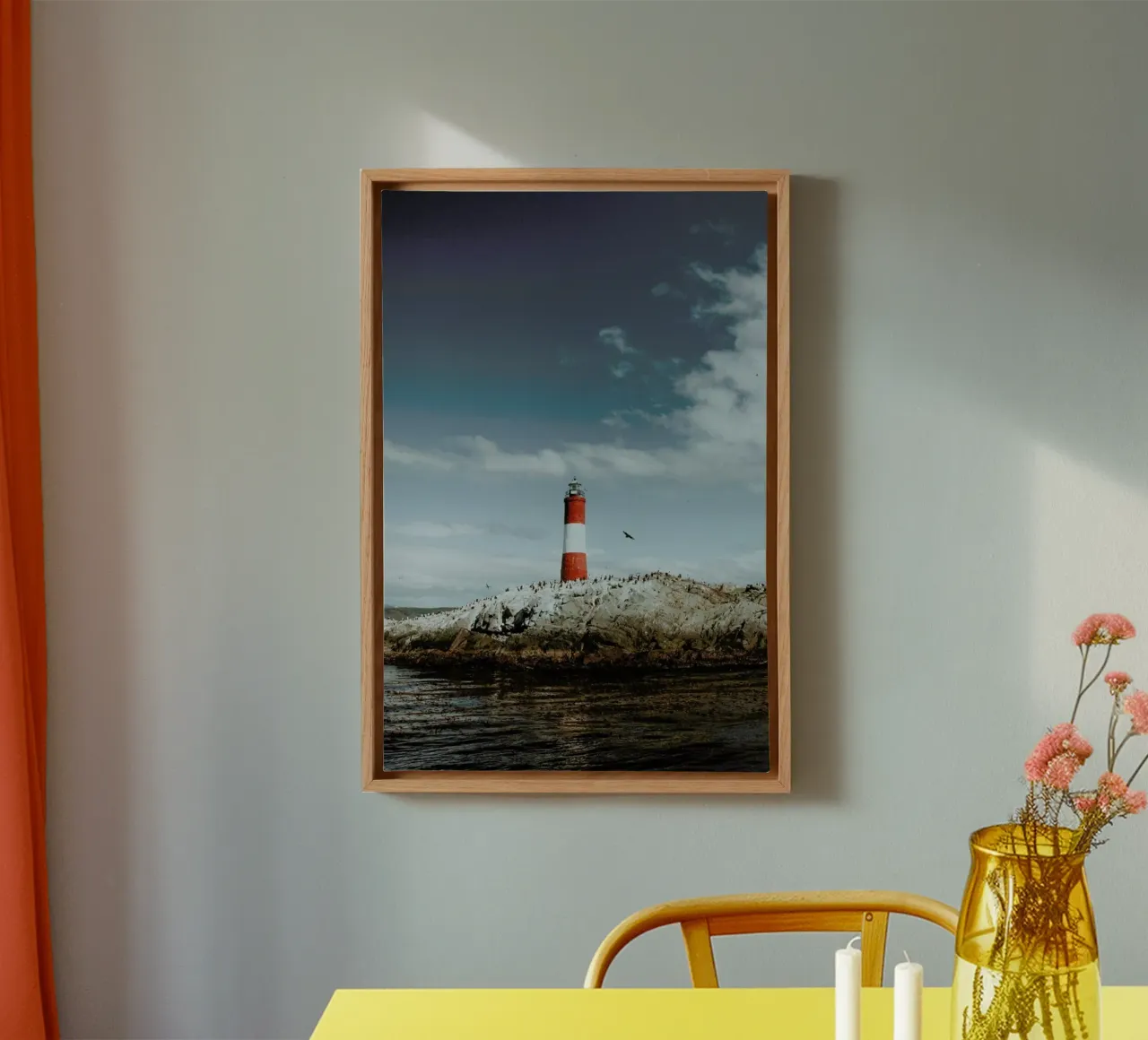 To The Lighthouse by @KevinZaouali tela con Cornice a cassetta da EyeEm Mobile GmbH