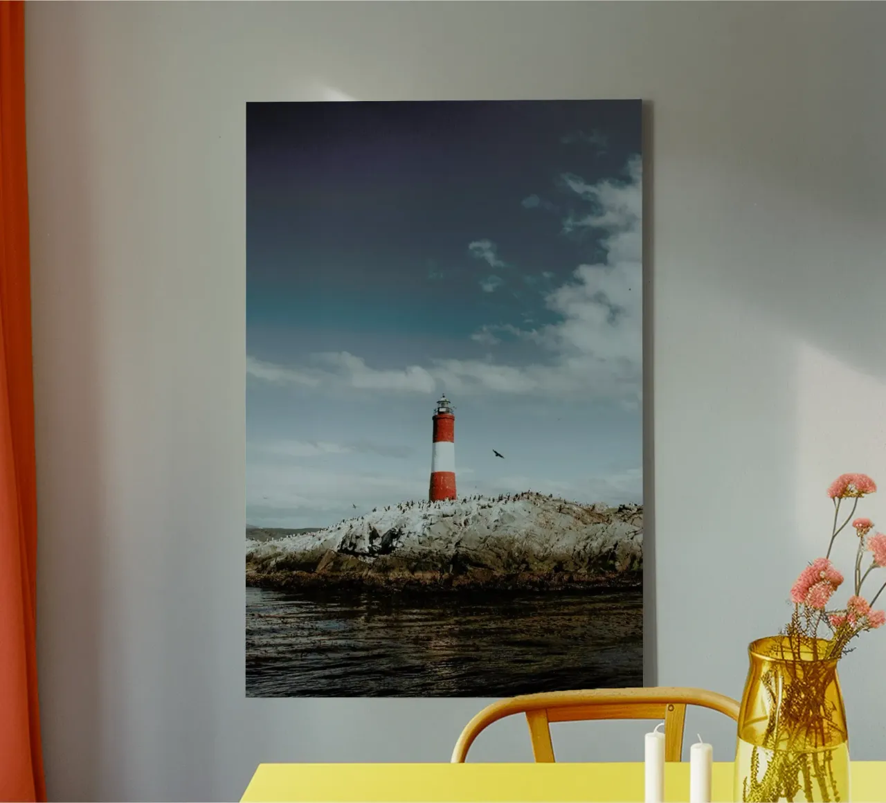 To The Lighthouse by @KevinZaouali tela con Cornice a cassetta da EyeEm Mobile GmbH