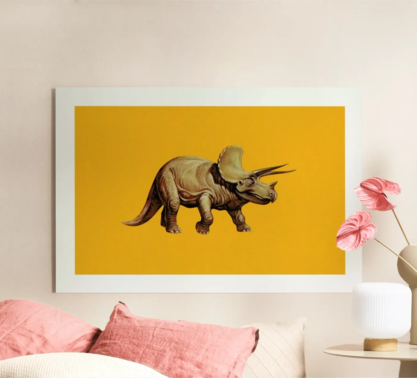 Triceratops plexiglass da Flora & Fauna