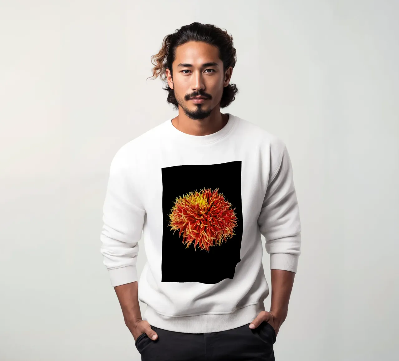 Dahlia 2 felpa da Curious Collections by Marielle Leenders