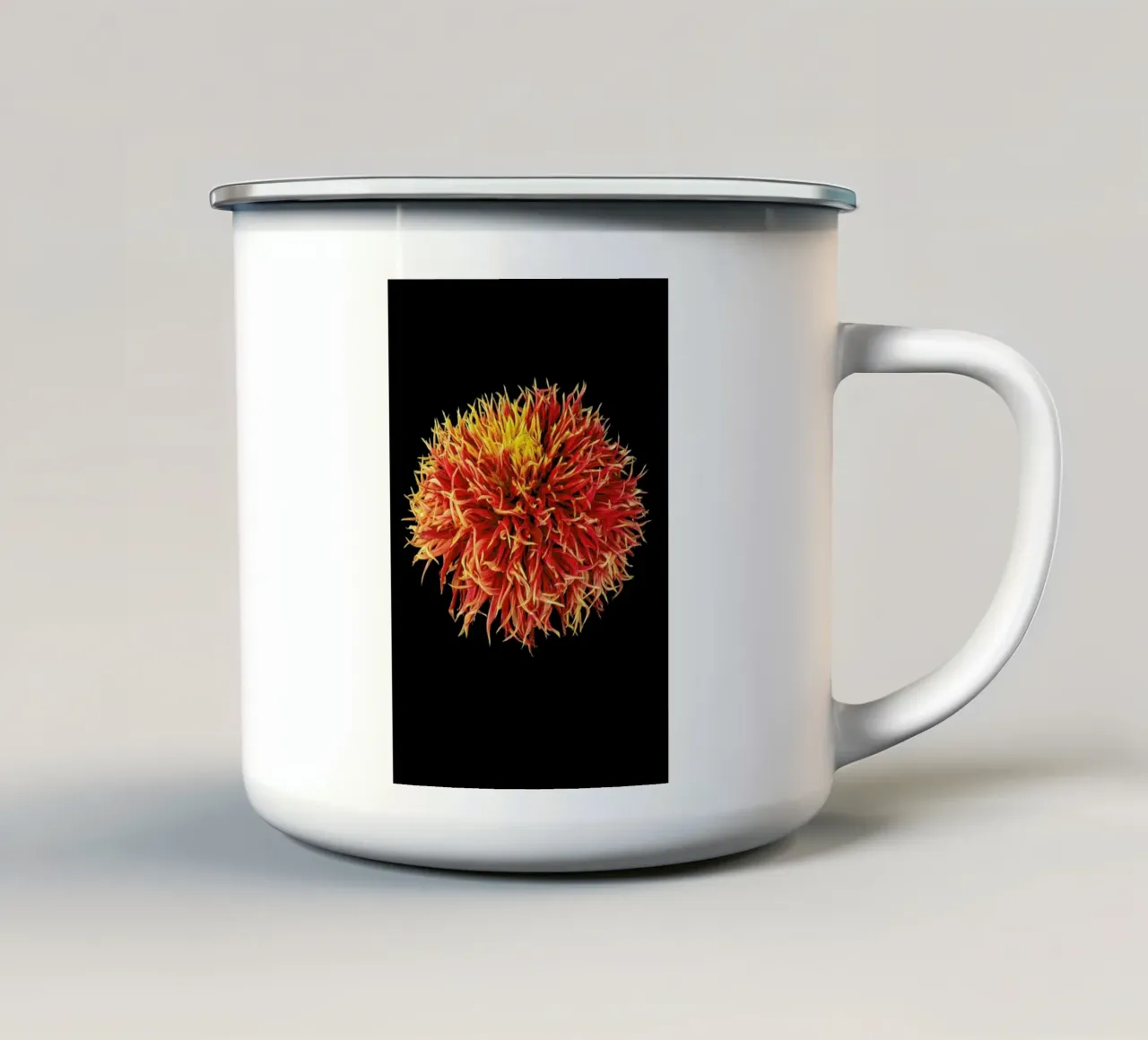 Dahlia 2 tazza in smalto da Curious Collections by Marielle Leenders