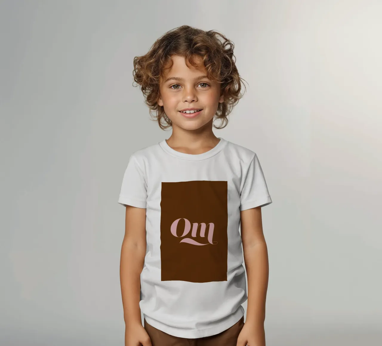 Om t-shirt bambini da Linda Gobeta
