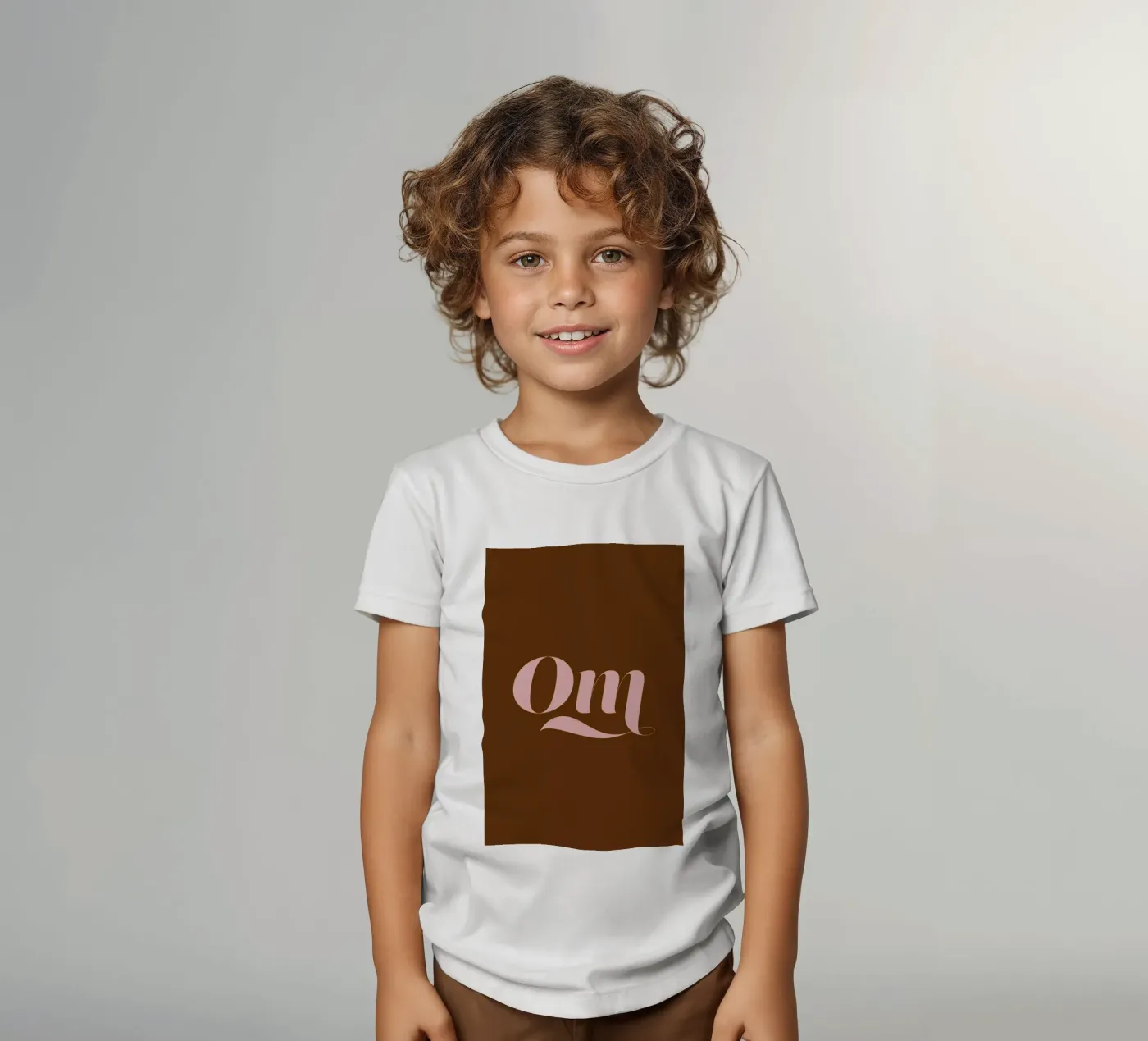 Om t-shirt bambini da Linda Gobeta