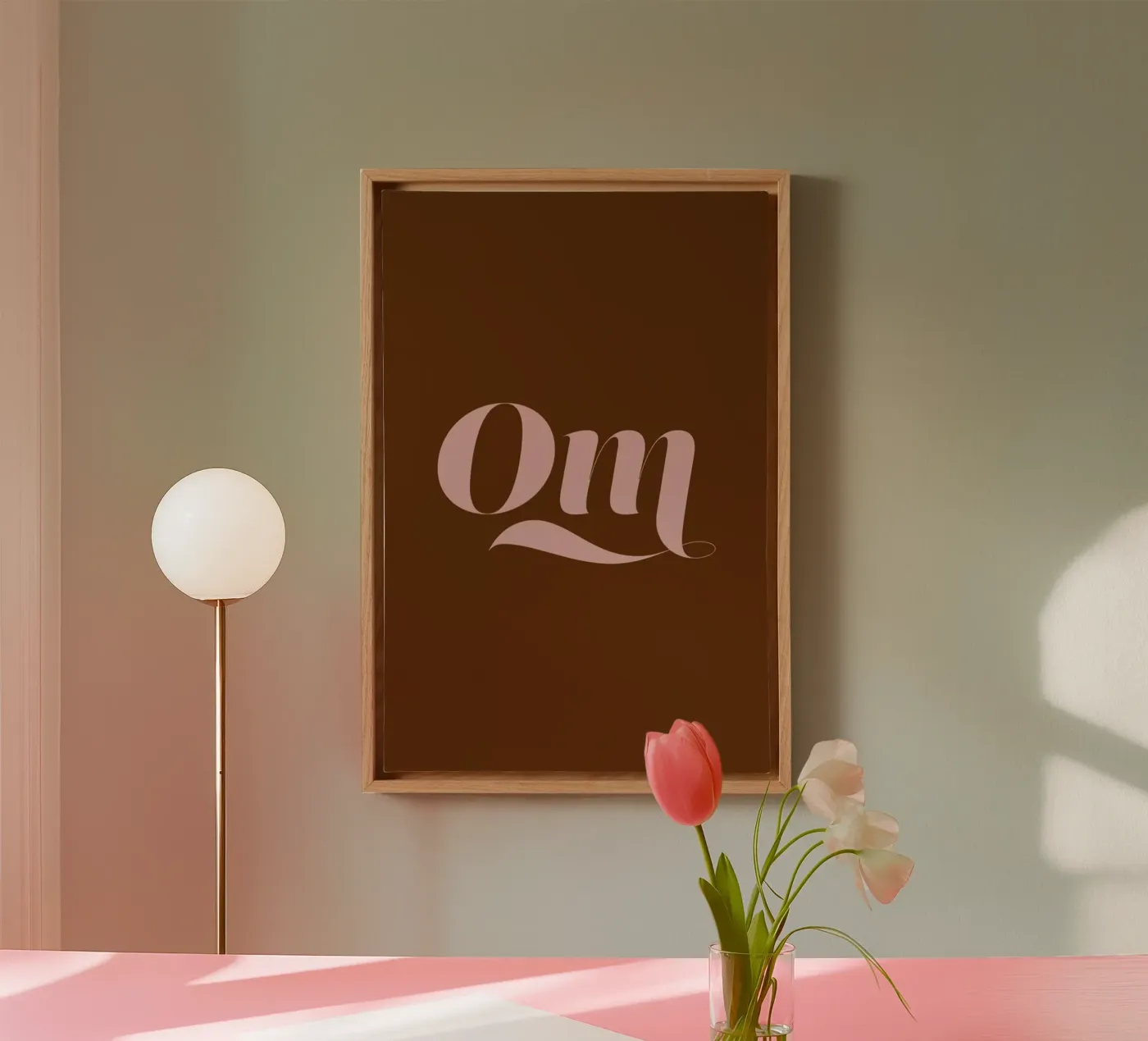 Om canvas by Linda Gobeta