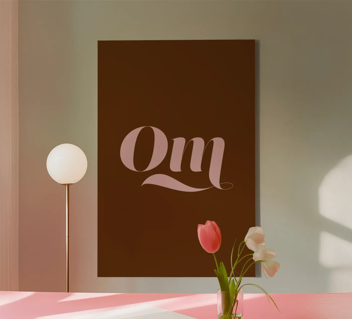 Om canvas by Linda Gobeta