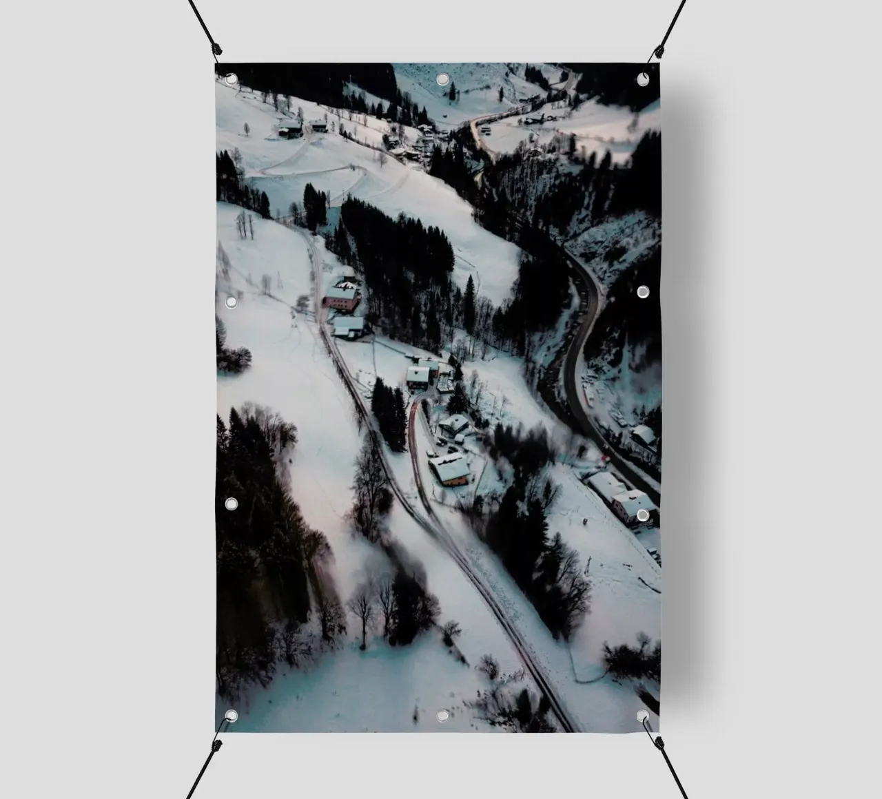 Austrian Winter Wonderland telo in pvc da Sebastian Hilgetag