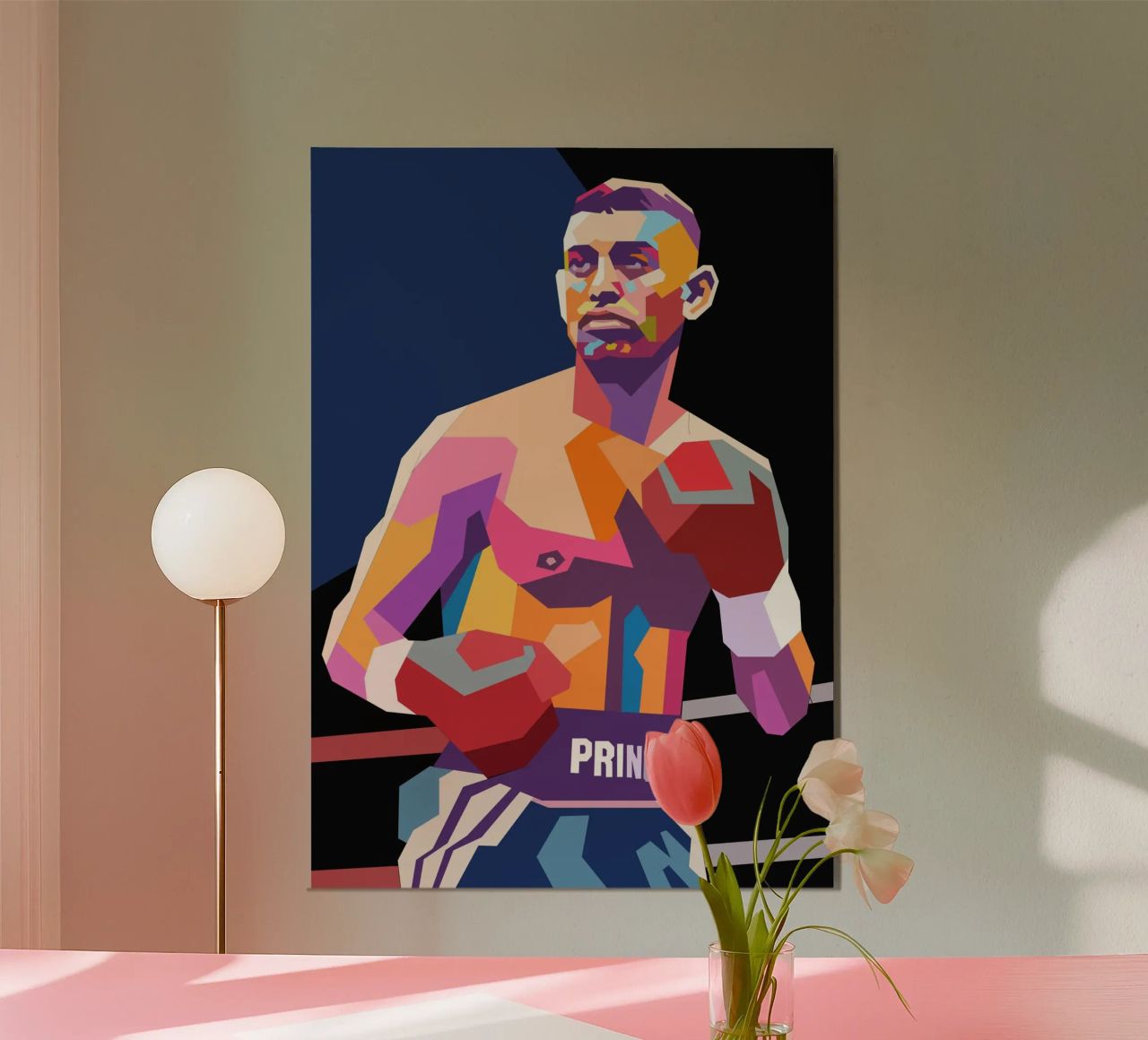 Naseem Hamed boxing legend poster by Hantamrata