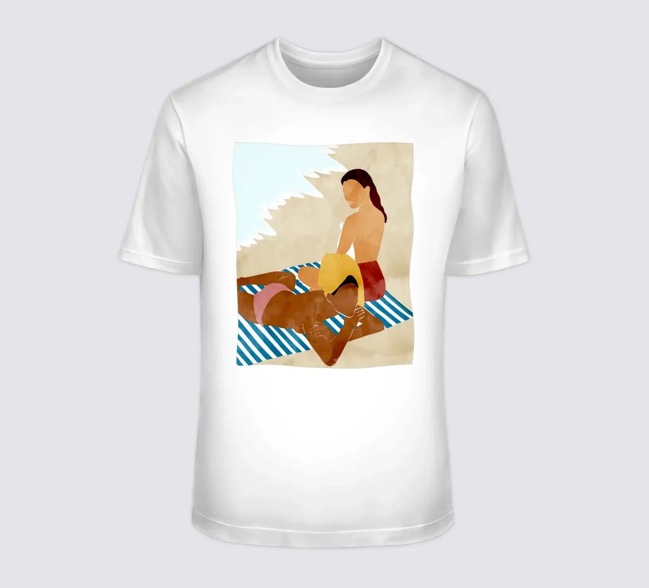 Preferirei essere in spiaggia: Bestie da spiaggia t-shirt da 83oranges