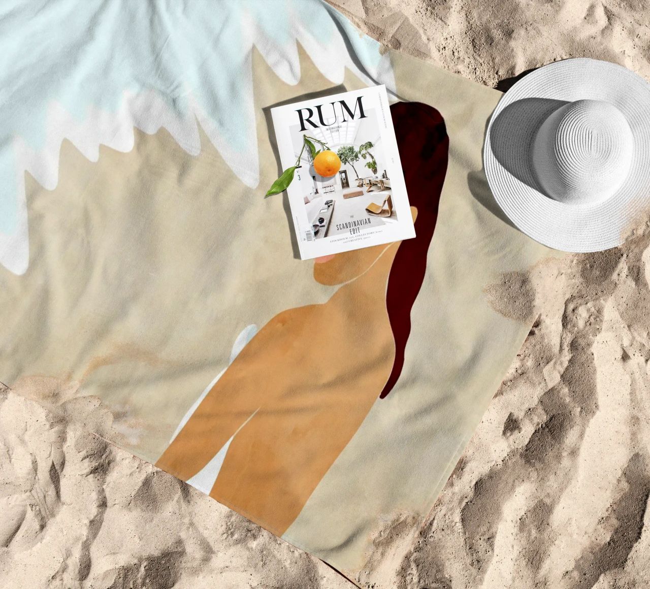 Preferirei essere in spiaggia: Bestie da spiaggia telo mare da 83oranges