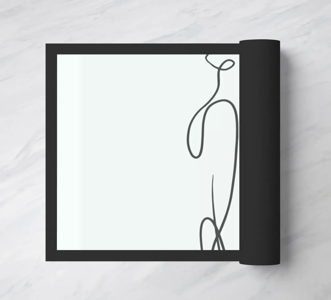 Ether Fußmatte von Graphite