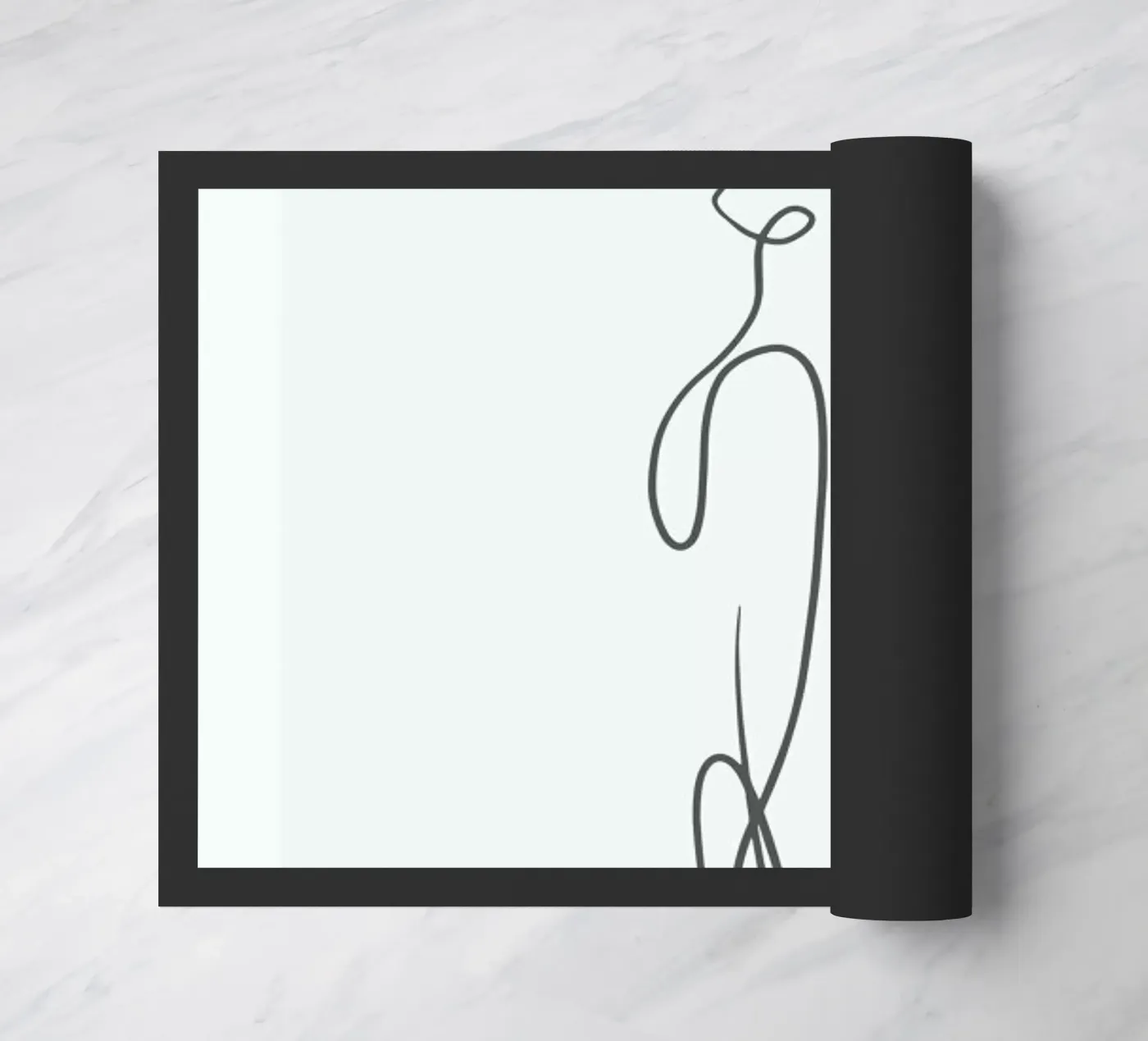 Ether Fußmatte von Graphite