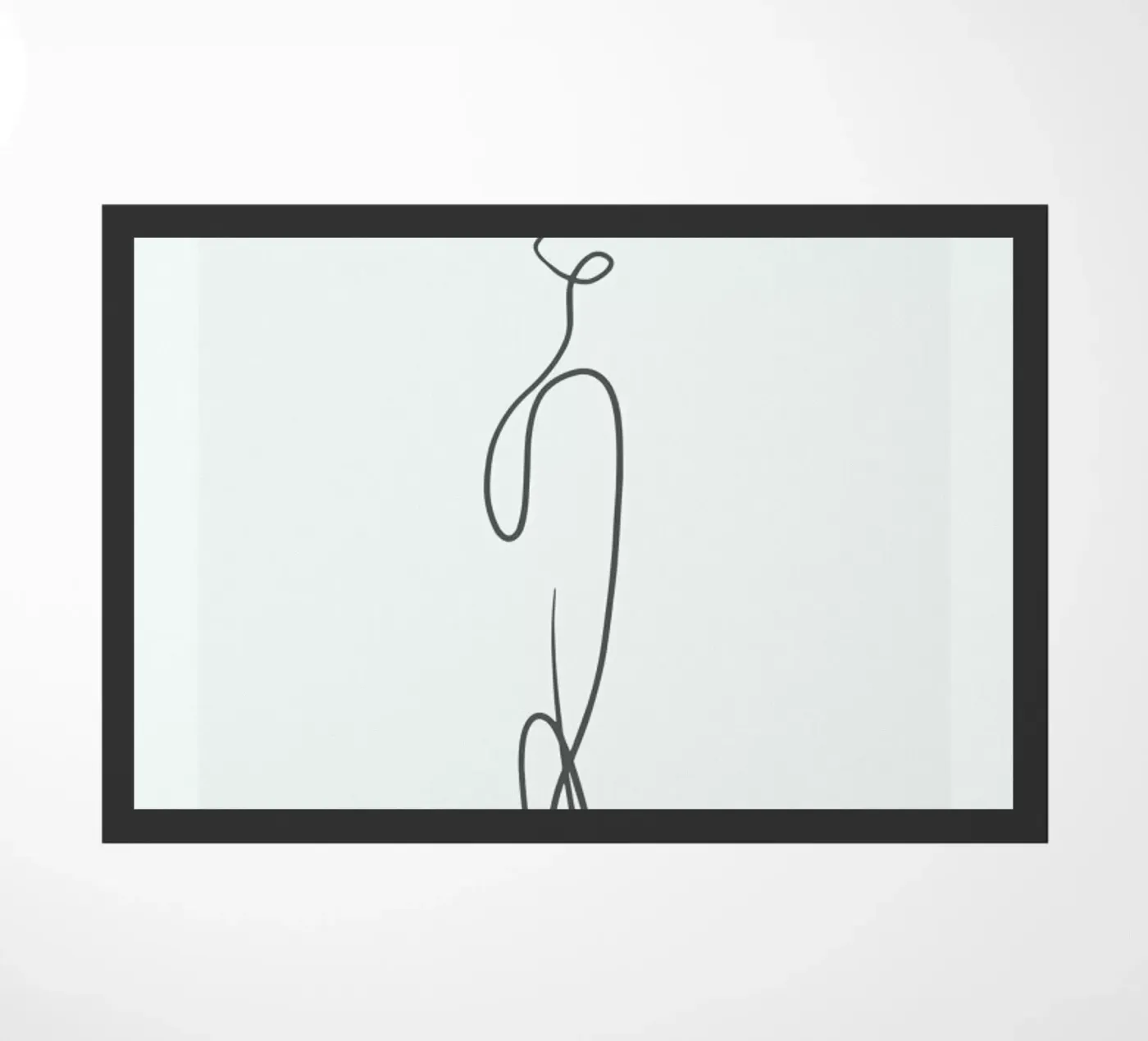 Ether Fußmatte von Graphite