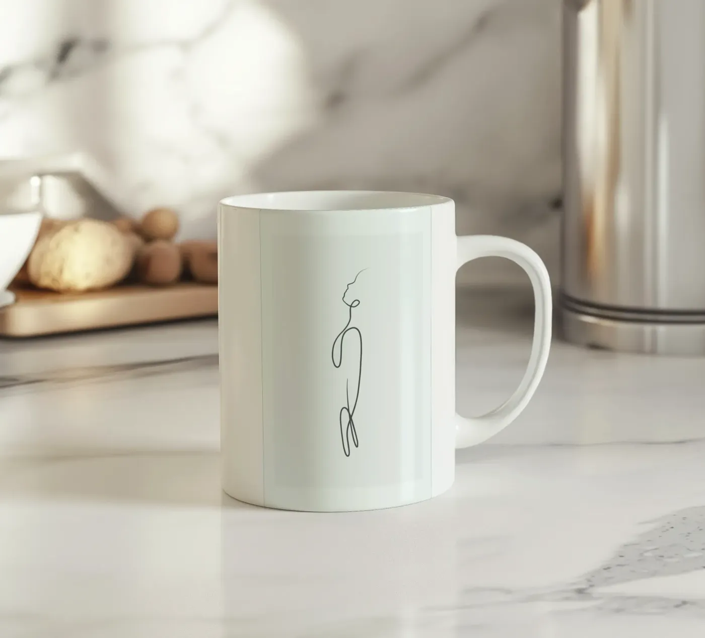Ether ceramic mug by Graphite