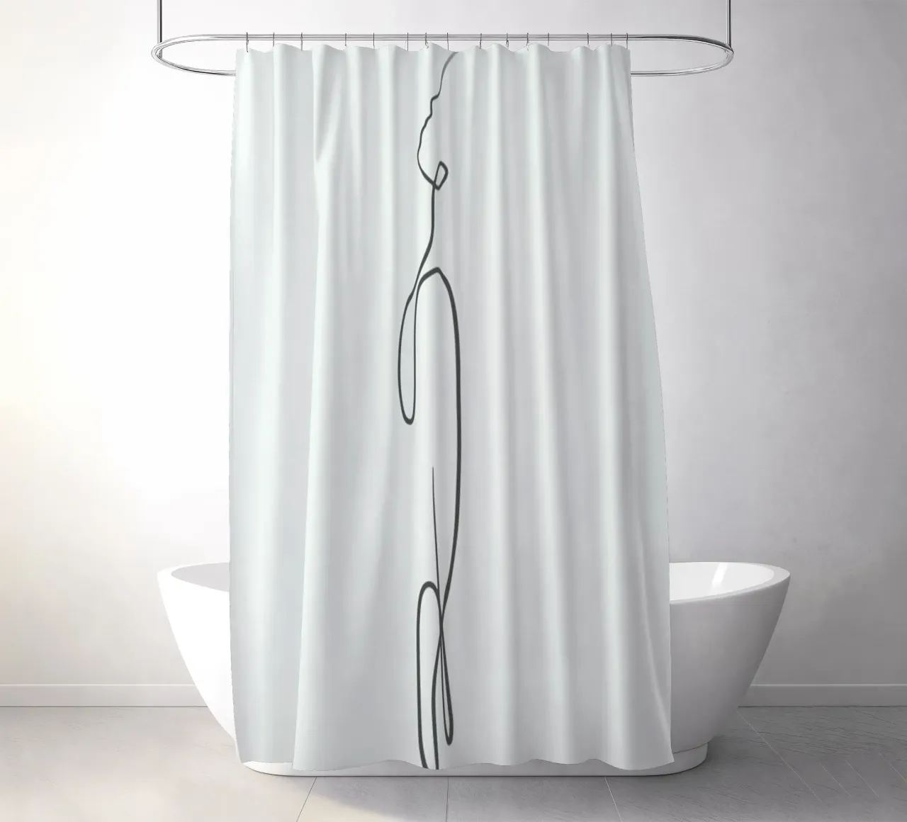 Ether Duschvorhang von Graphite