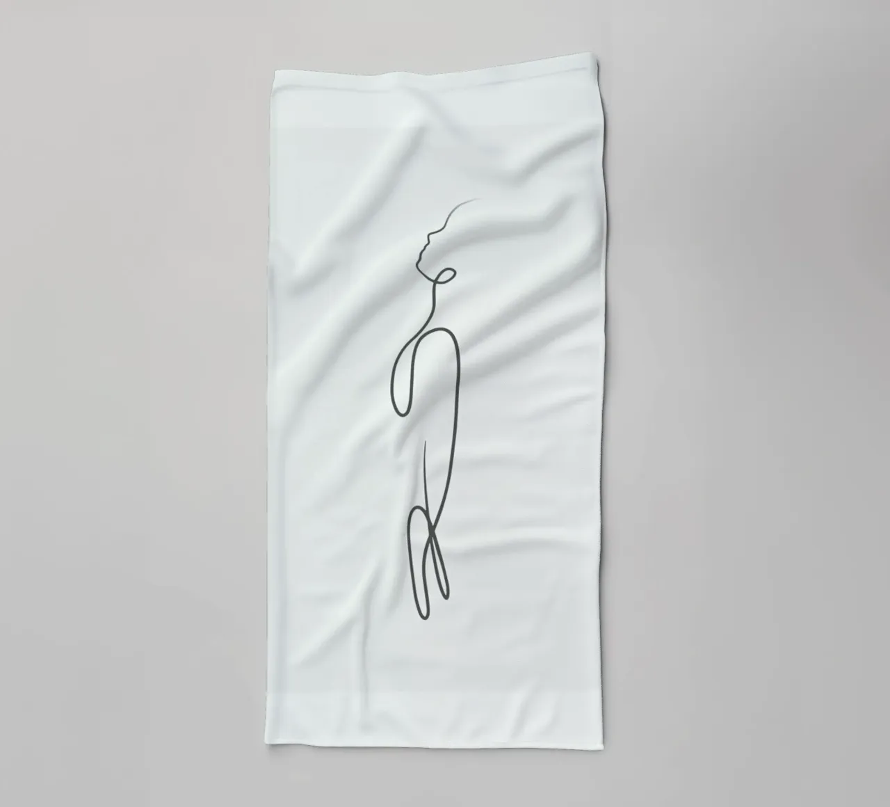 Ether badhanddoek van Graphite