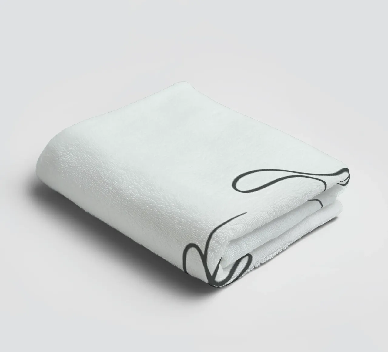 Ether badhanddoek van Graphite