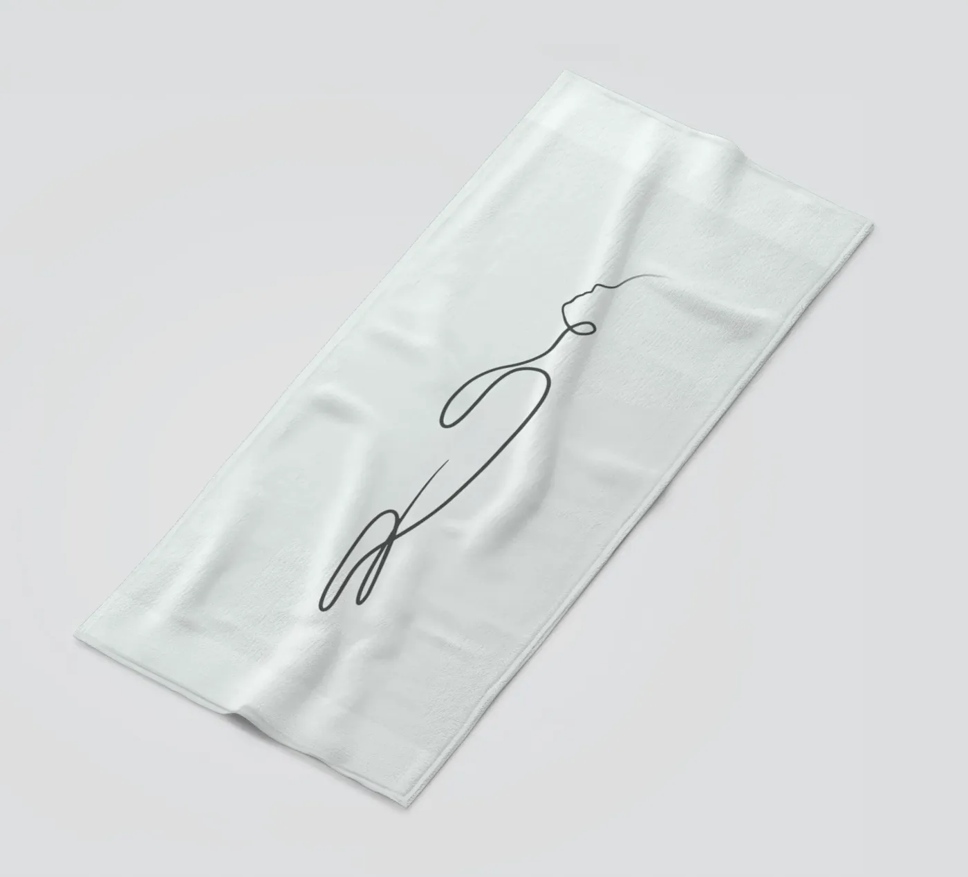 Ether strandhanddoek van Graphite