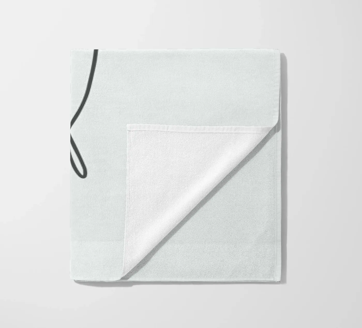 Ether serviette de plage de Graphite