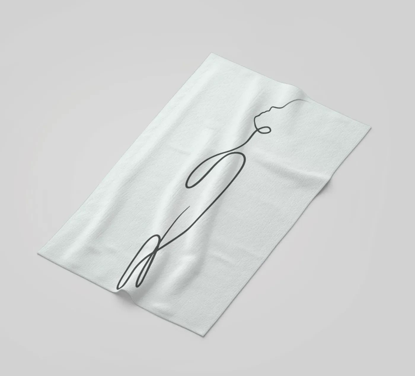 Ether strandhanddoek van Graphite