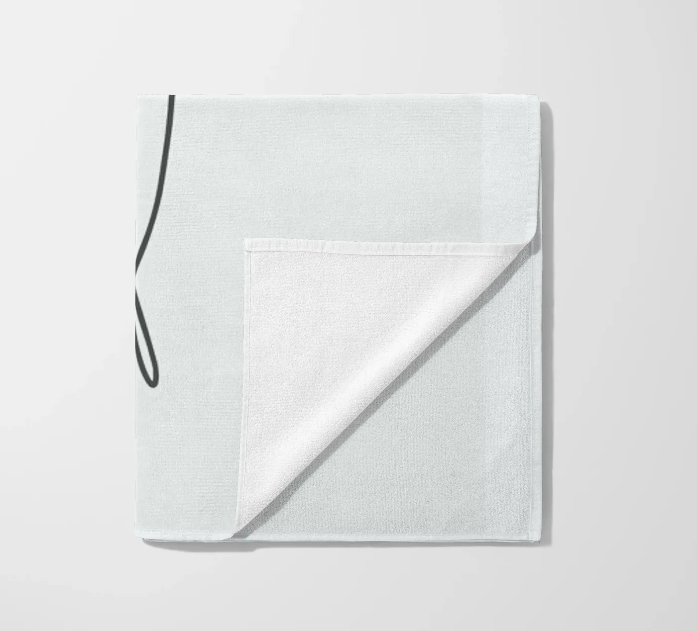 Ether strandhanddoek van Graphite