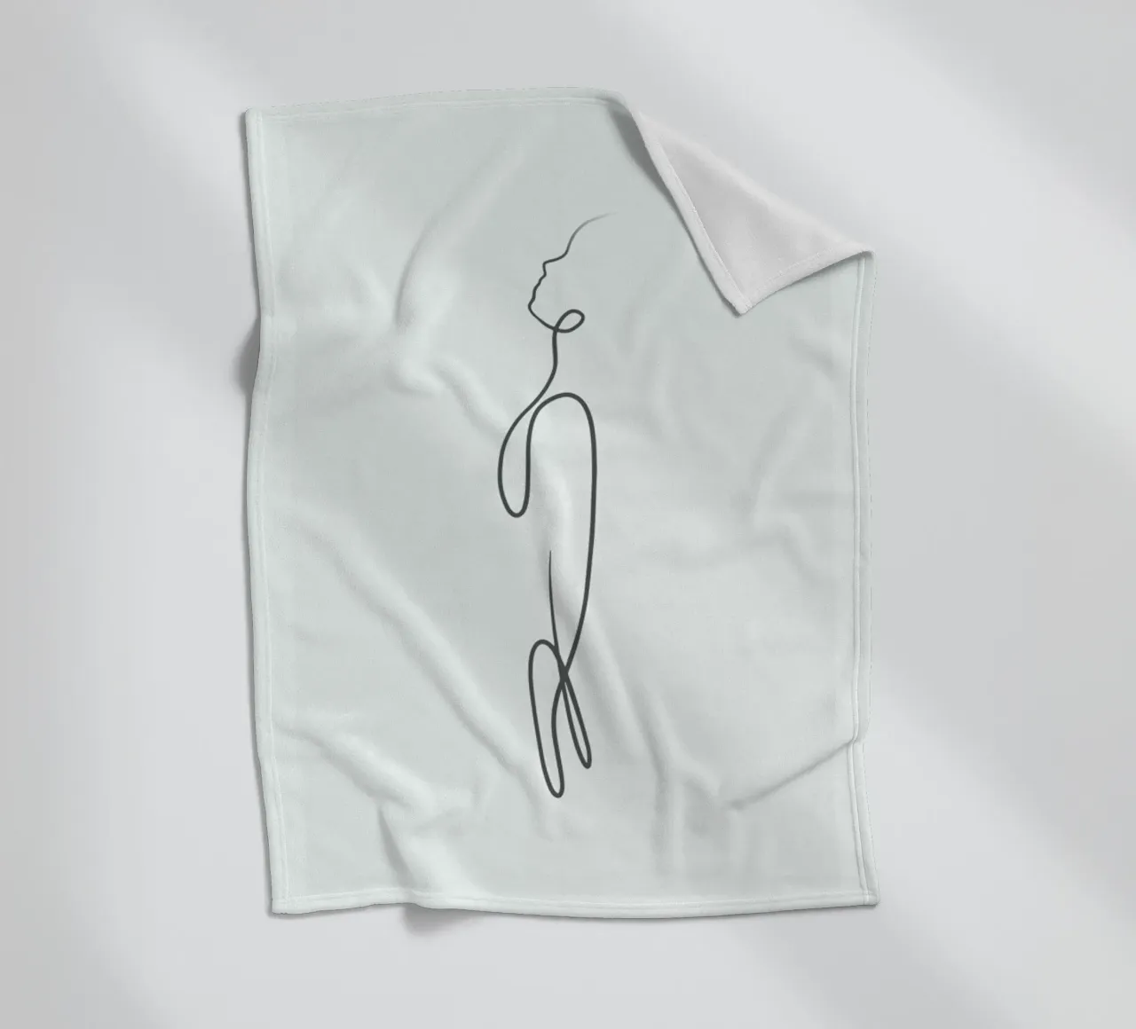 Ether Fleecedecke von Graphite