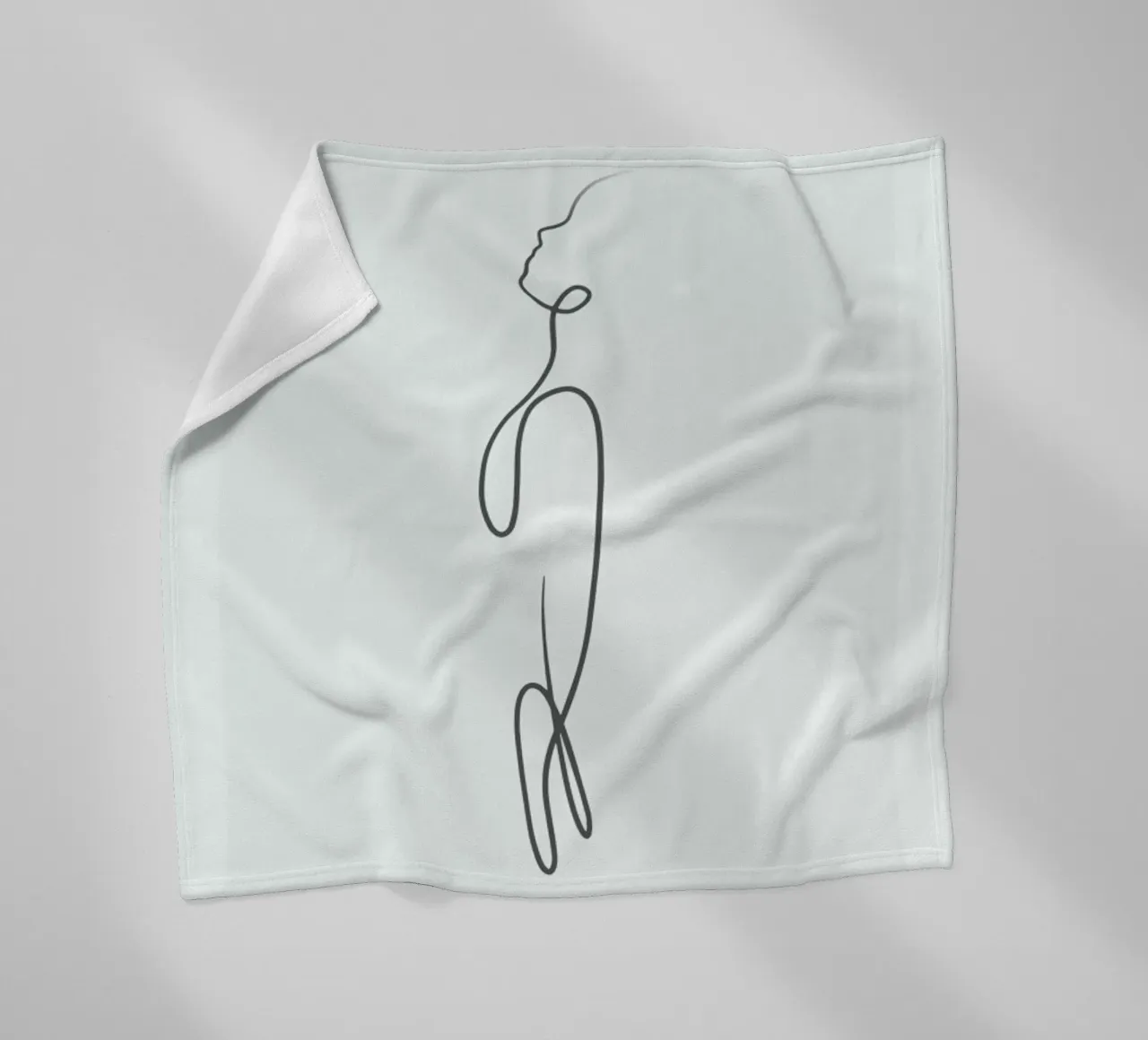 Ether Fleecedecke von Graphite