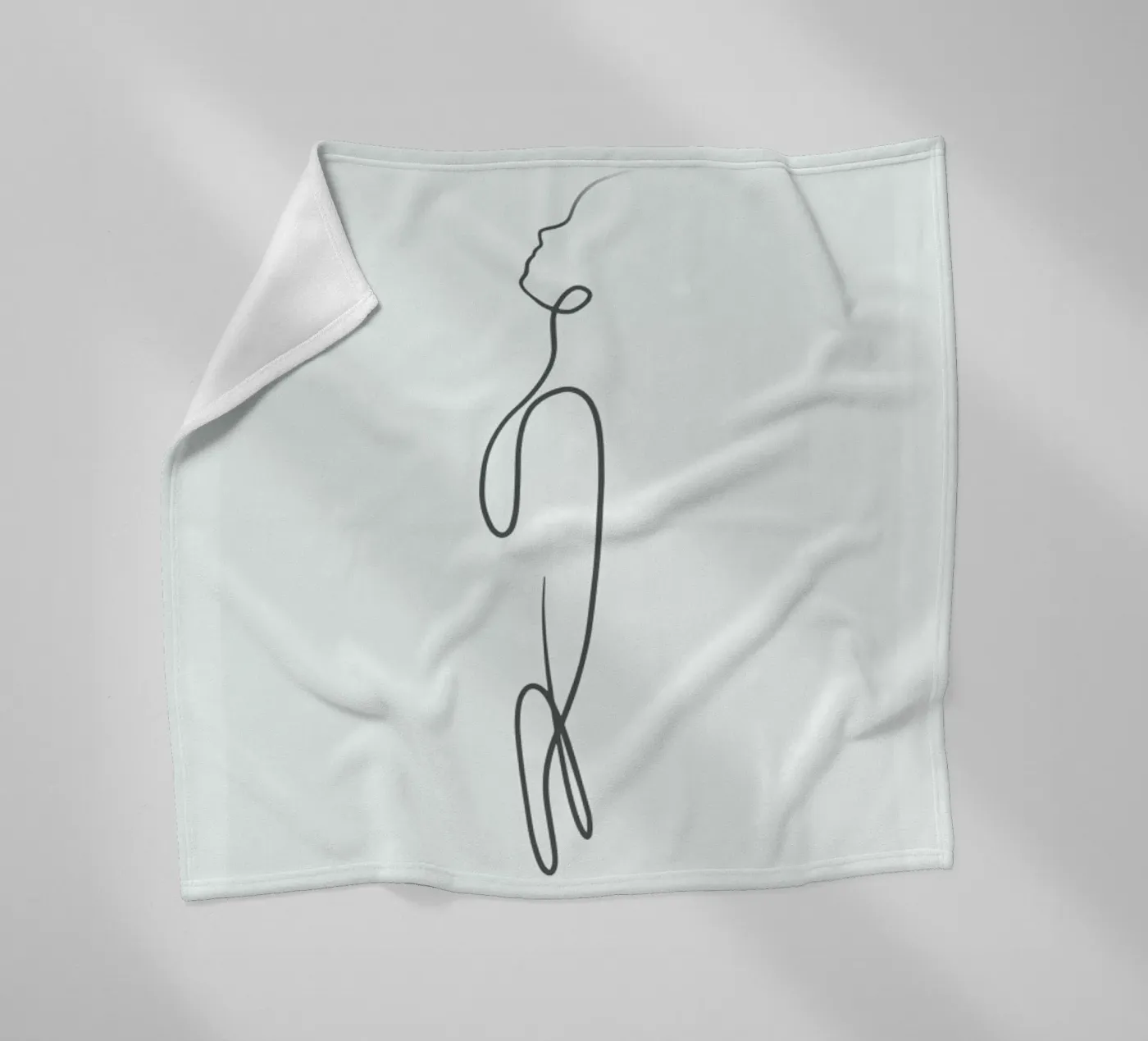 Ether Fleecedecke von Graphite