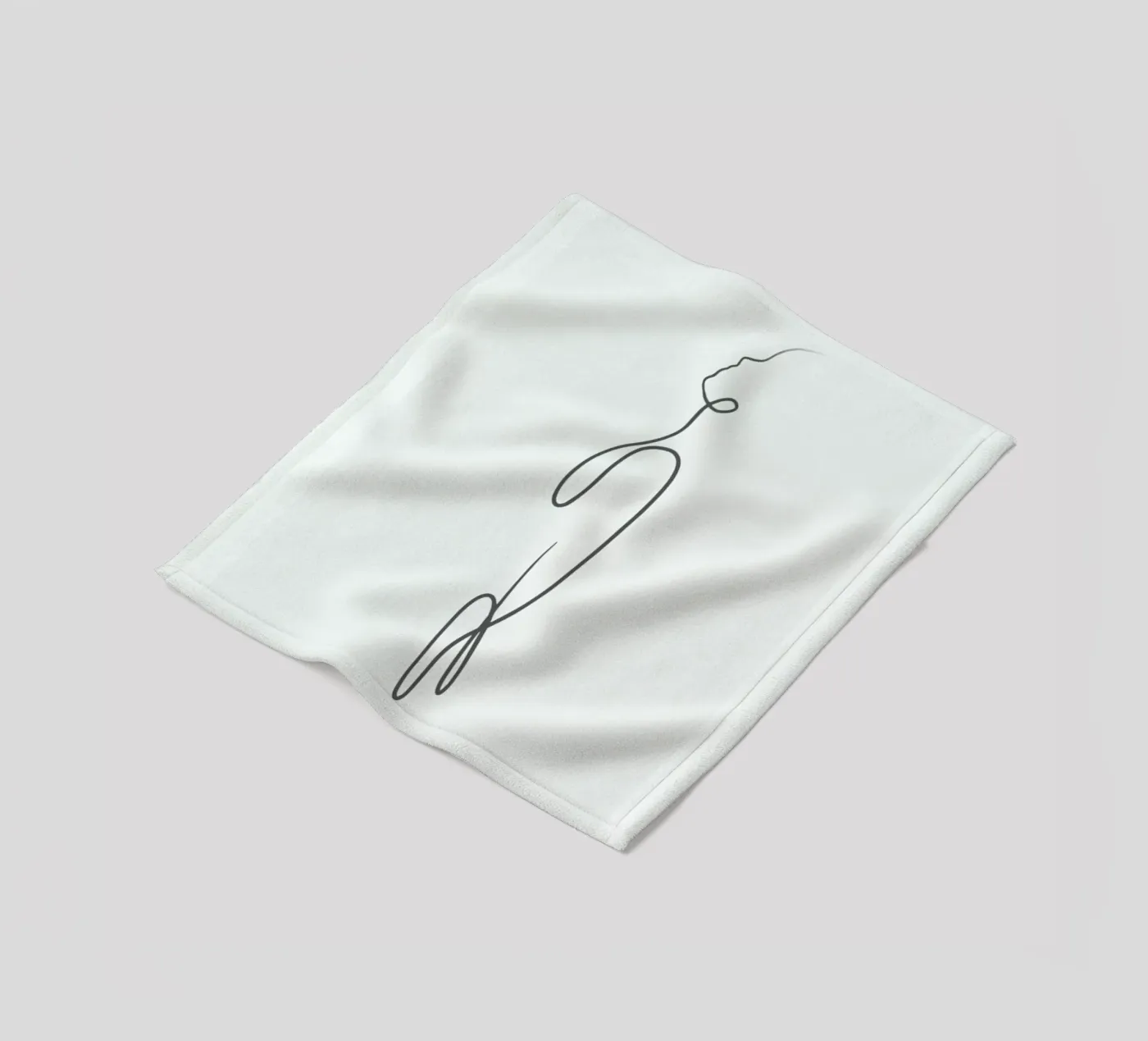 Ether Fleecedecke von Graphite