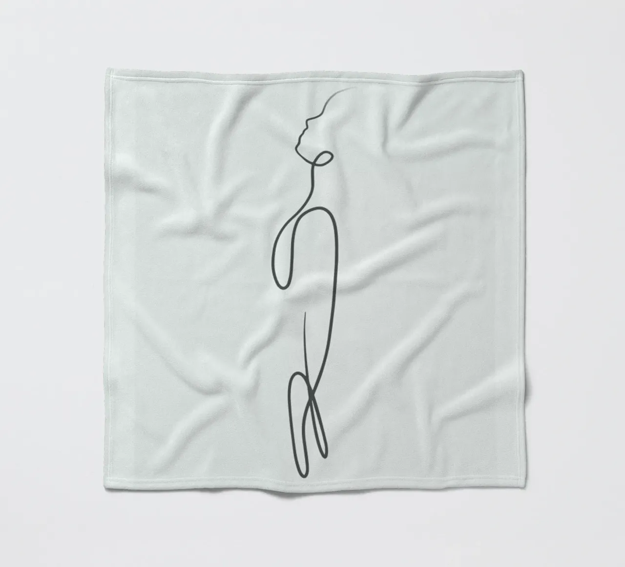 Ether Fleecedecke von Graphite