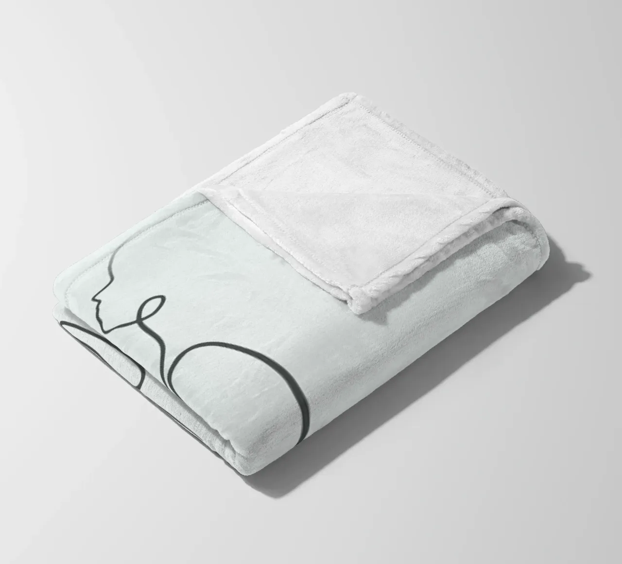 Ether Fleecedecke von Graphite