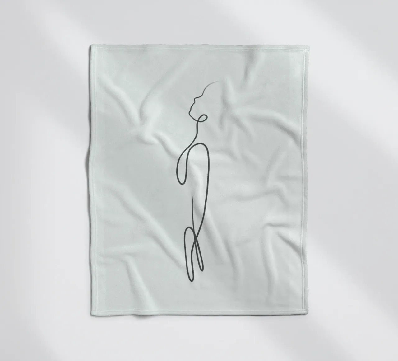 Ether Fleecedecke von Graphite