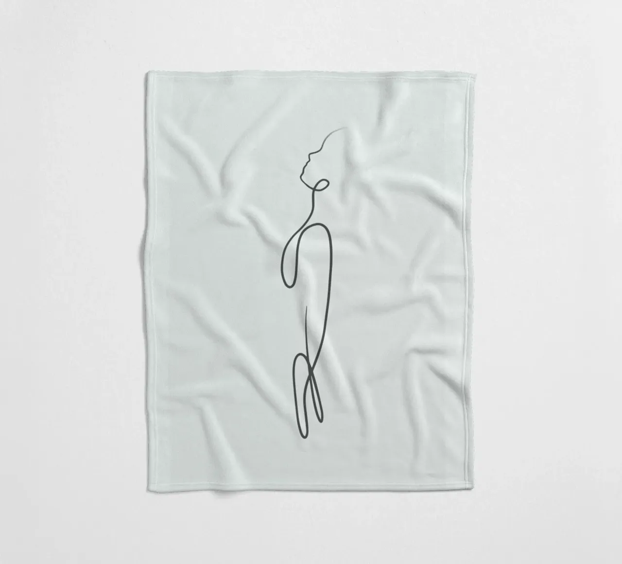 Ether Fleecedecke von Graphite