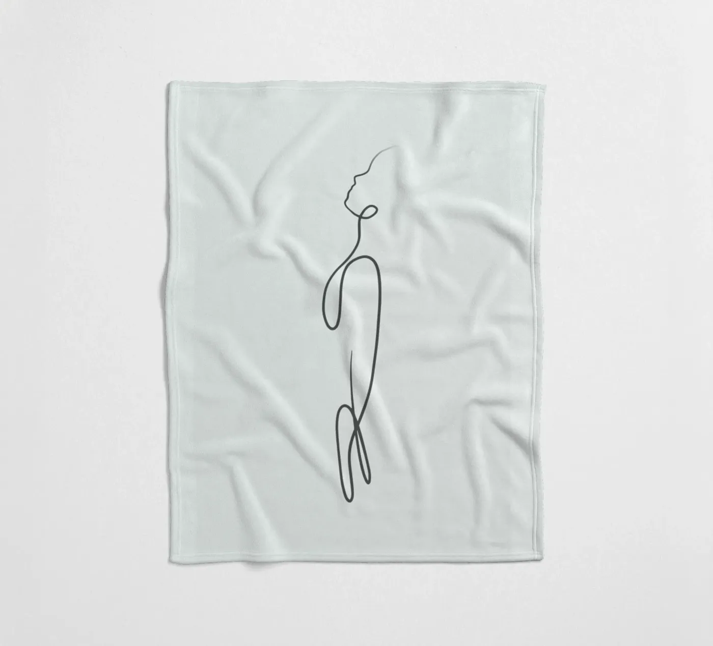 Ether Fleecedecke von Graphite