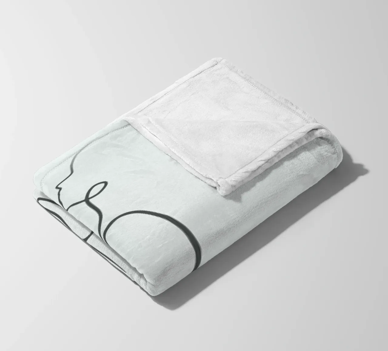 Ether Fleecedecke von Graphite