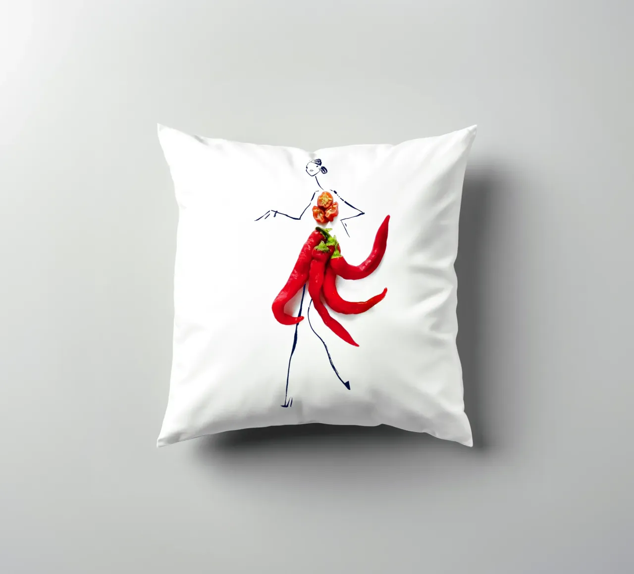 Hot Stuff cuscino da Gretchen Roehrs