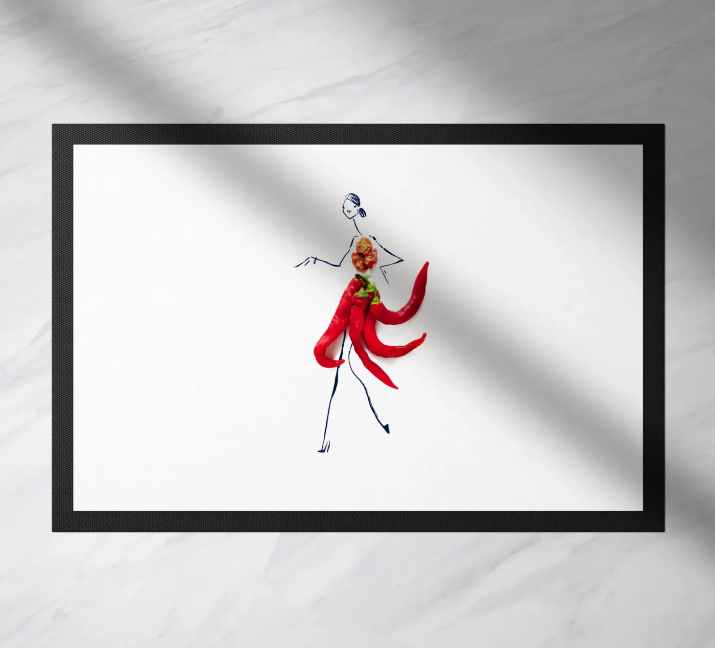 Hot Stuff deurmat van Gretchen Roehrs