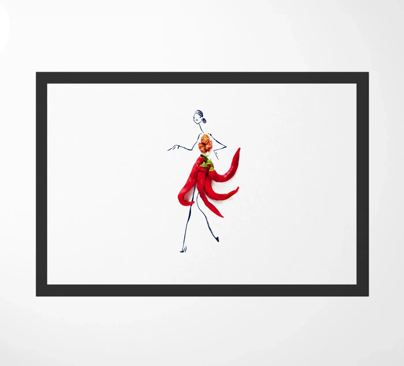 Hot Stuff deurmat van Gretchen Roehrs