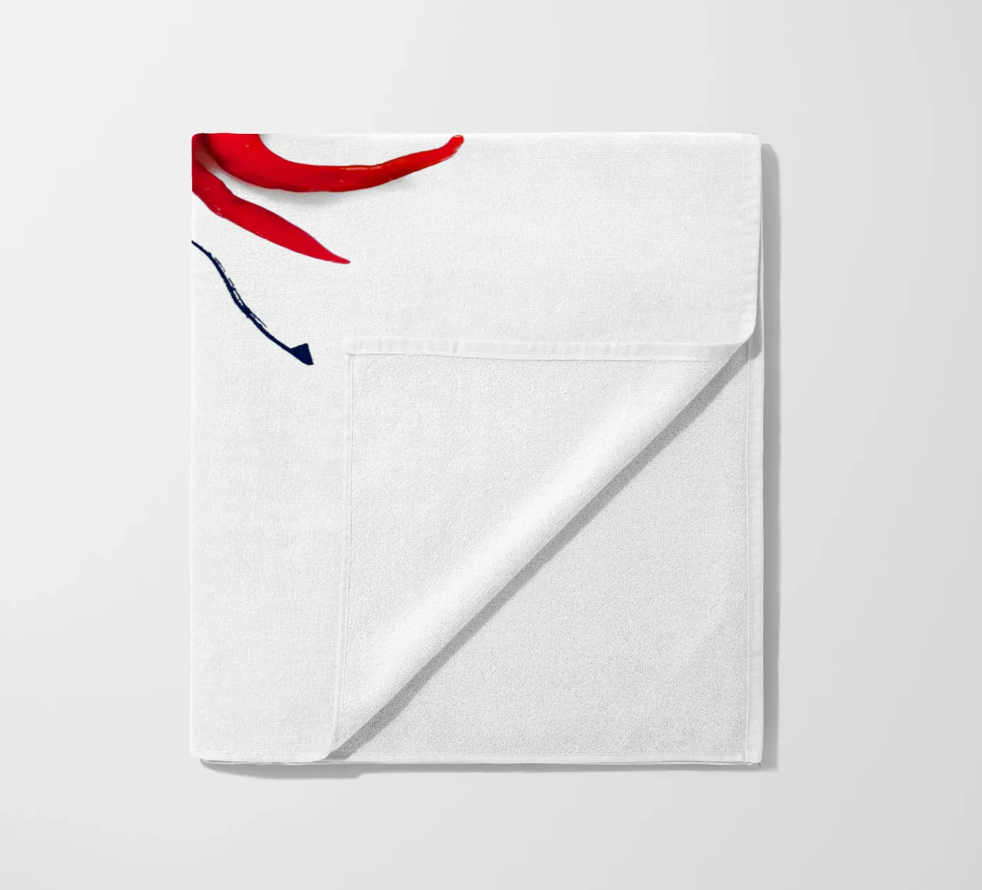 Hot Stuff beach towel by Gretchen Roehrs