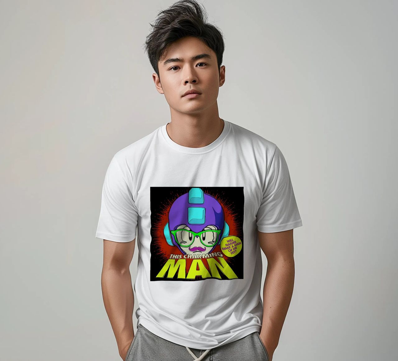 This Charming Mega-Man T-Shirt von Butcher Billy