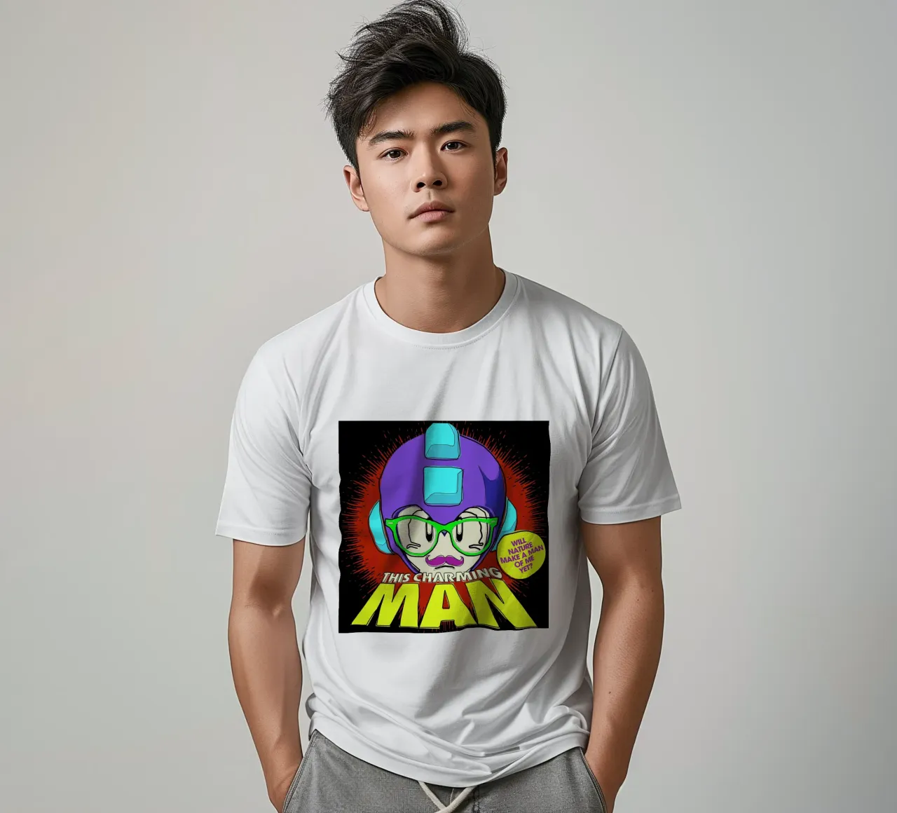 This Charming Mega-Man t-shirt da Butcher Billy