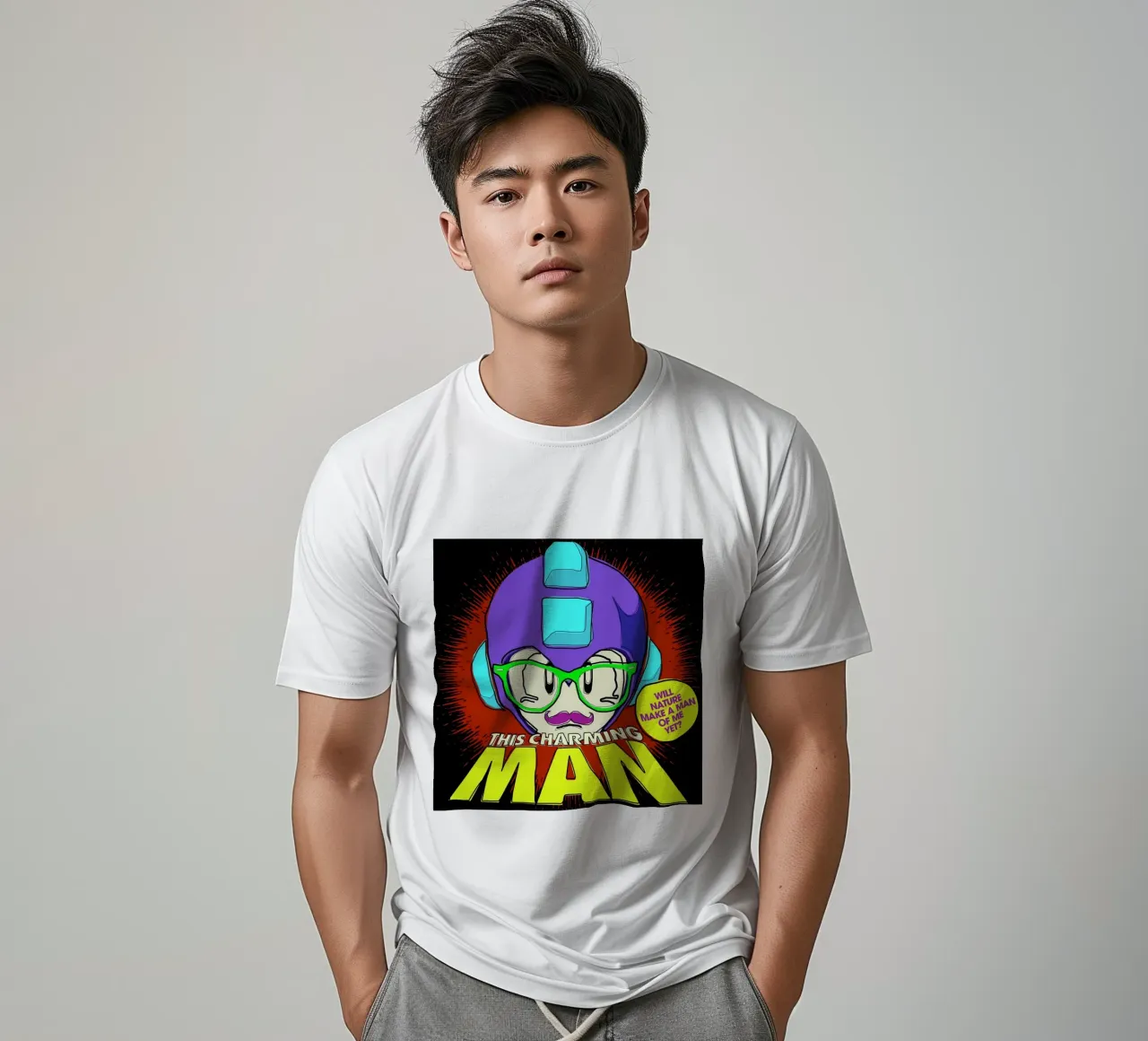 This Charming Mega-Man t-shirt da Butcher Billy