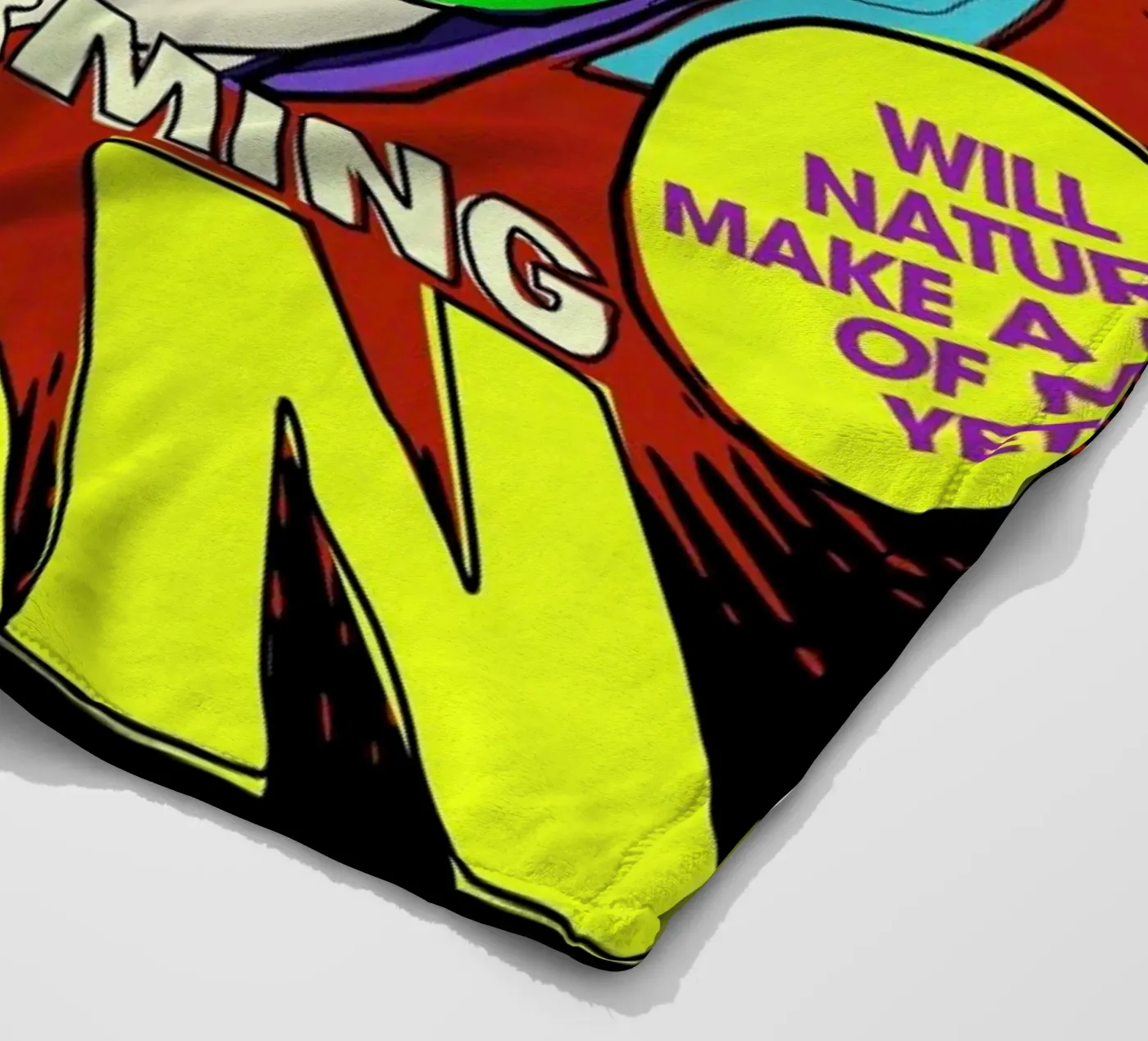 This Charming Mega-Man Fleecedecke von Butcher Billy