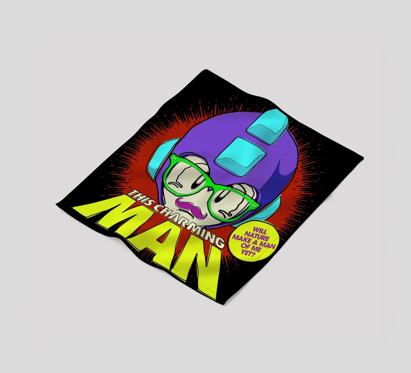 This Charming Mega-Man fleecedeken van Butcher Billy