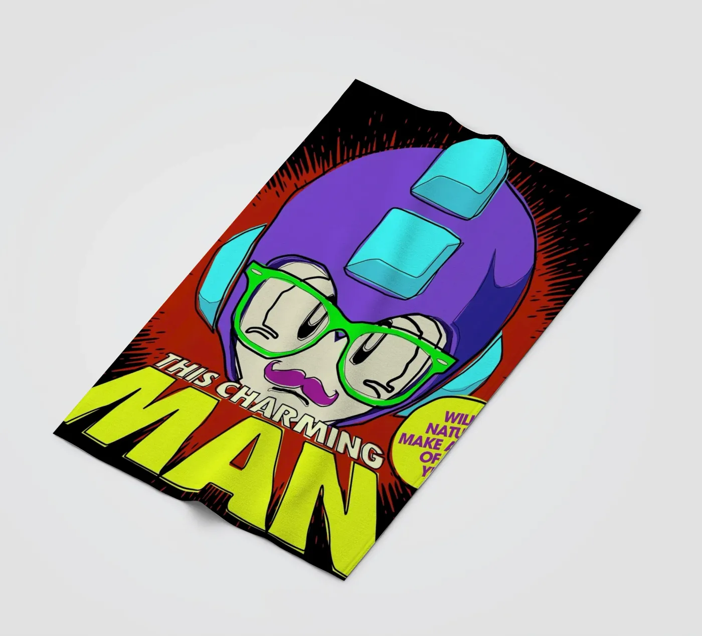This Charming Mega-Man Fleecedecke von Butcher Billy
